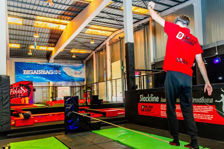 Palma de Mallorca: Palma Jump Trampoline Park Entry Ticket - Entering the park: socks, safety video, and the 15-minute check-in