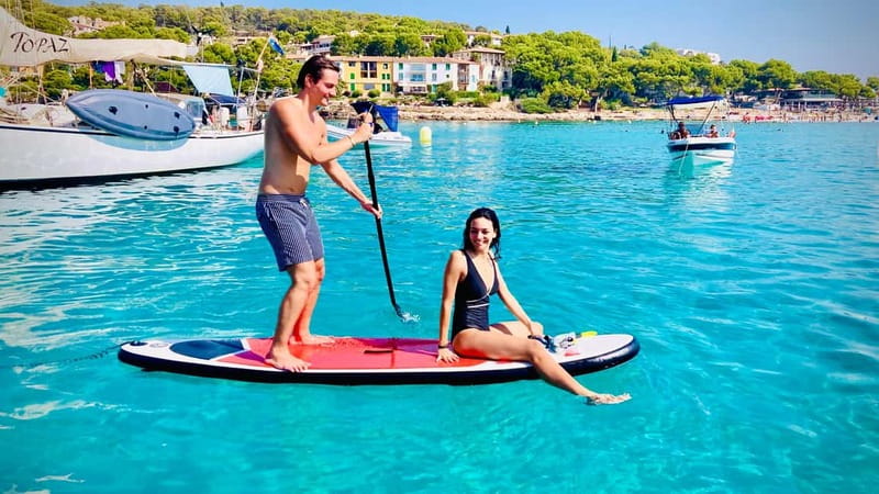Palma de Mallorca: Private Boat Tour with Snorkel and Paddle - Capturing the underwater moments with the submersible GoPro
