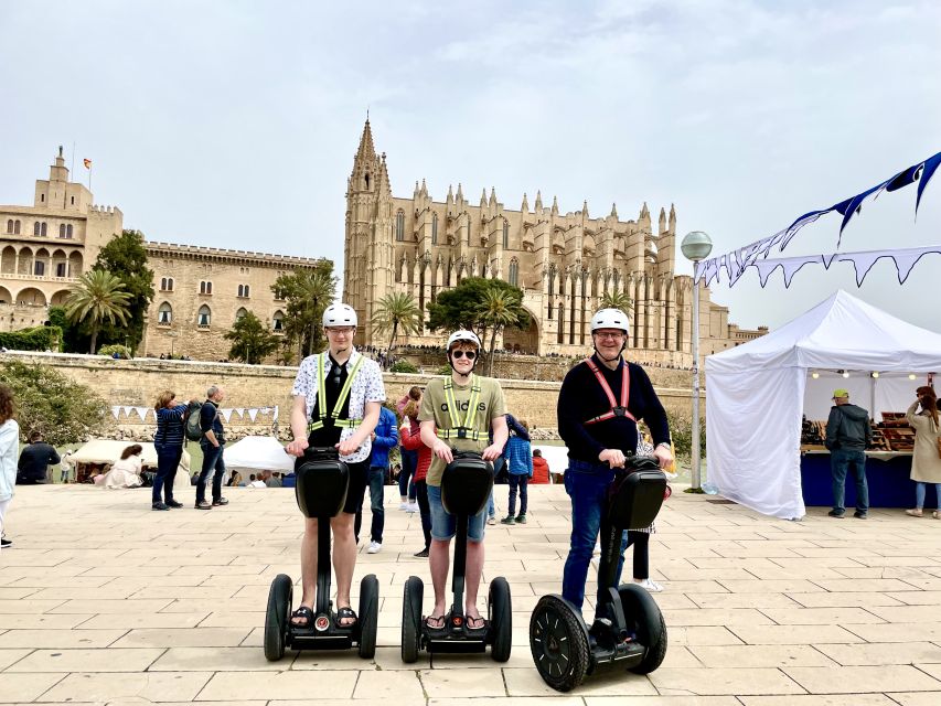 Palma de Mallorca: Sightseeing Segway Tour with Local Guide - Palma Cathedral Stop: Cathedral of Light and the 59 Windows