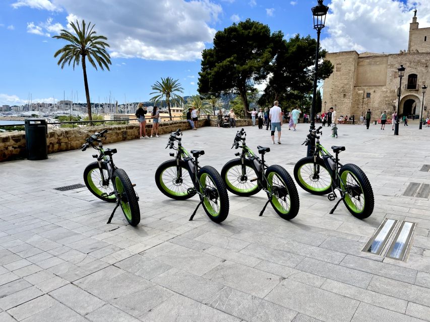Palma: Guided City Tour with a Fat Tire E-Bike - El Molinar: colorful houses, quieter beaches, and mountain views