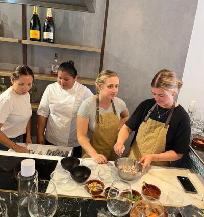 Mediterranean Cooking Class with Drinks