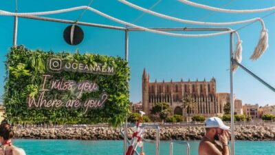 Punta Negra and Ses Illetes Boat Trip with Live Music