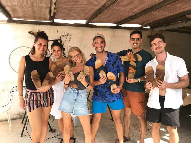 Palma, Santa Catalina: Sandal-Making Workshop - Learning measuring, cutting, and sticking without previous experience