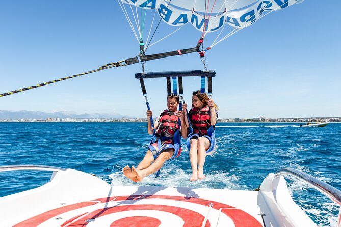 Parasailing in the Bay of Palma - Harness Fit, Safety Gear, and Crew Control