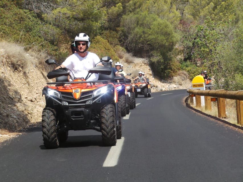 Peguera: Quad full day Tour - Mirador d’en Ricardo Roca: the short break that changes the mood