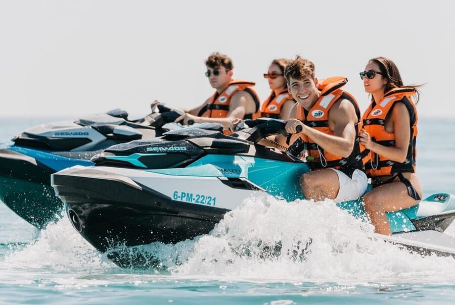Peguera: Racing Car Drive and Jet Ski Combo Tour - Why this combo tour works in Peguera