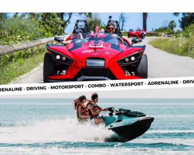 Racing Car Drive and Jet Ski Combo Tour