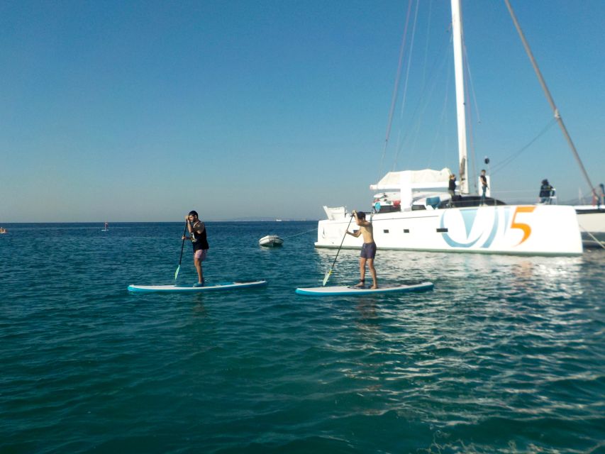 Playa Palma: Stand-up Paddleboard Rental - The real value of $17 for 1 hour, with equipment and lockers