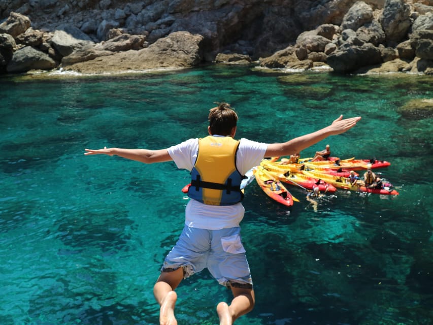 Pollença: Kayak and Coasteering Cliff Jumping - Key highlights you should care about