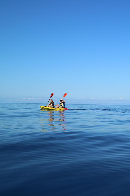 Pollença: Kayak and Coasteering Cliff Jumping - From Cala Molins to Cala Sant Vicenç: where the half-day starts