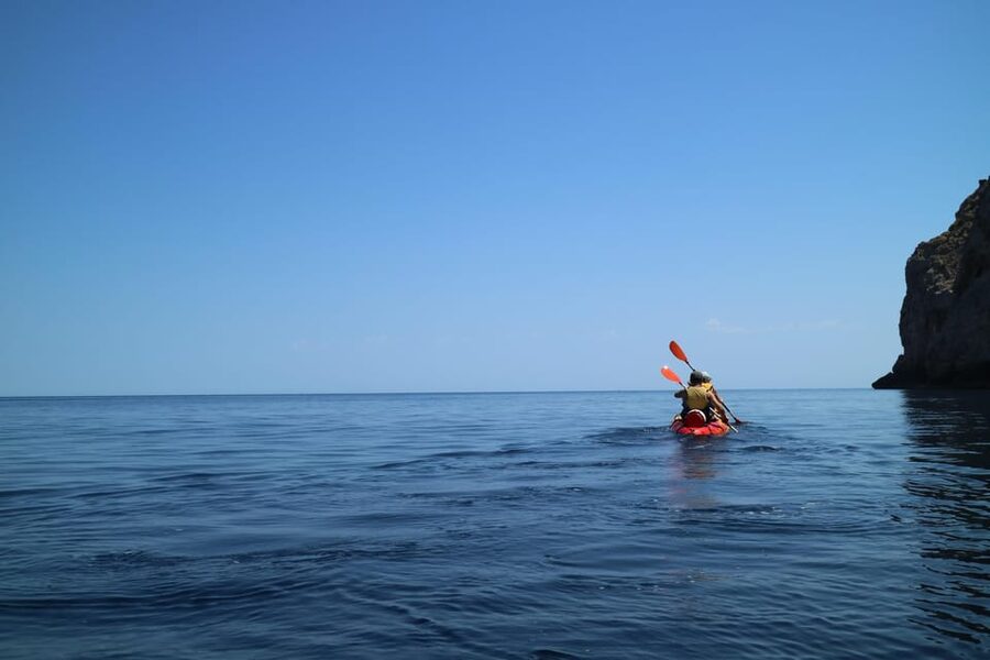 Pollença: Kayak and Coasteering Cliff Jumping - $98 for 3.5 hours in Pollença: does it feel worth it?