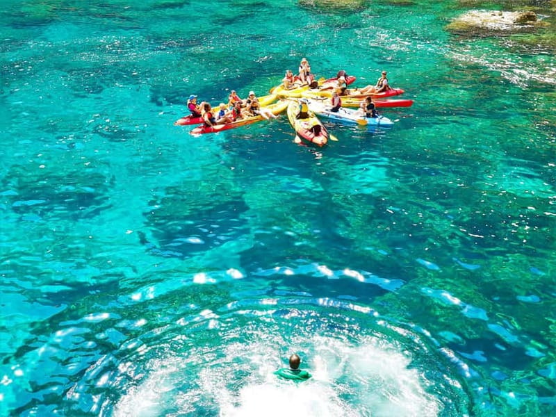 Pollença: Kayak Discovery – Snorkeling and Caves - Paddling Through Cala Sant Vicenç, Reefs, and 300-Meter Cliffs