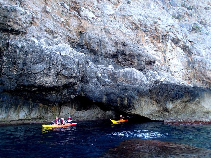 Pollença: Kayak Discovery – Snorkeling and Caves - Snorkeling Time in Clear Water, Plus Cliff Jumps if You Want Them