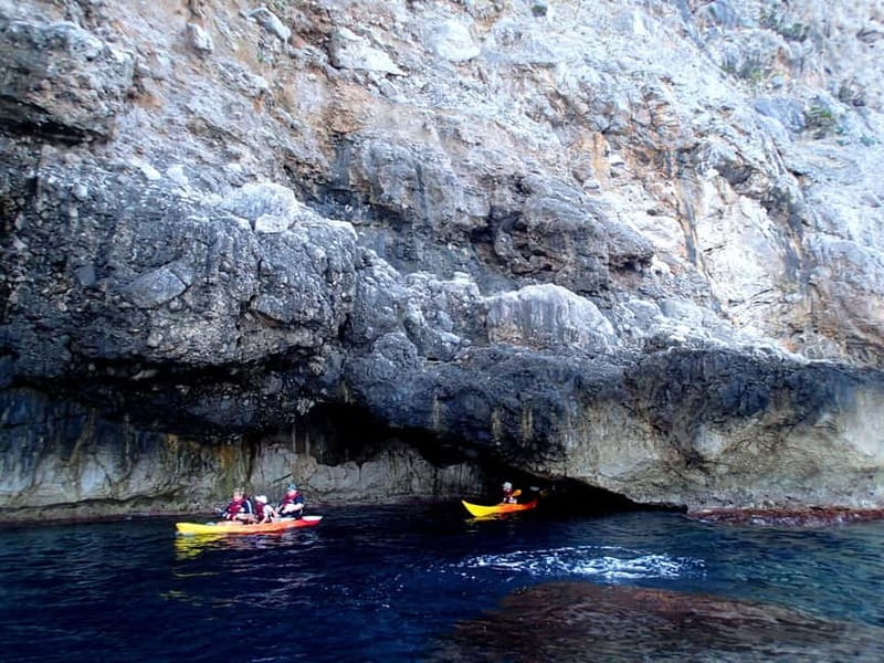 Pollença: Kayak Discovery – Snorkeling and Caves - Sea Caves Over 40 Meters Long, and the Big Cave Reality Check