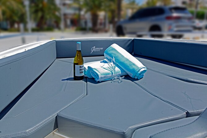 Private Boat Rental Abaris 23 from Alcudia - Price and value: $865.01 for up to 10, plus what can add cost