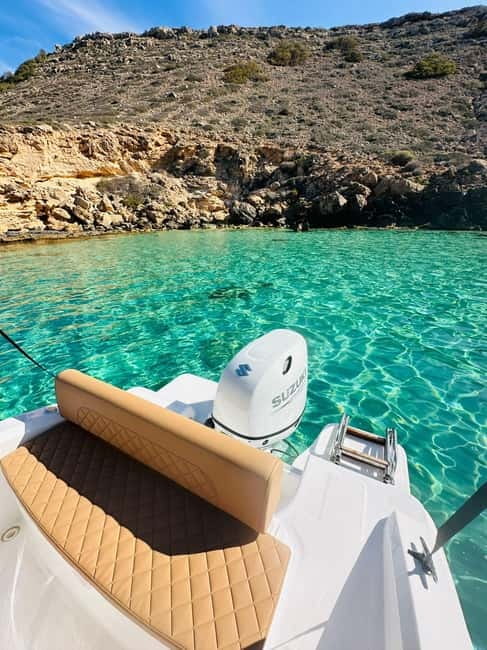 Private Boat Trip Playa de Palma Marine Reserve - Cala Blava Marine Reserve snorkeling: clear water, masks included, and a calmer pace