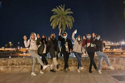 Private walking tour in Palma de Mallorca with local guides.