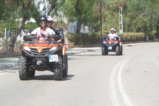 Quad day tour from Paguera - Port de Andratx and Camp de Mar: finishing with two different vibes
