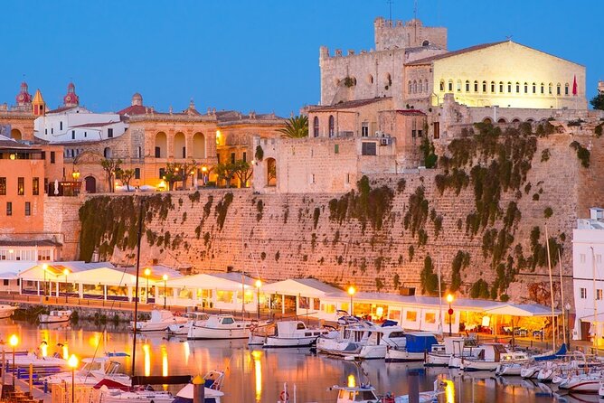Round Trip Fast Ferry from Alcudia Mallorca to Menorca - Schedule check: Alcúdia 09:00, Ciutadella 10:15, return at 20:00