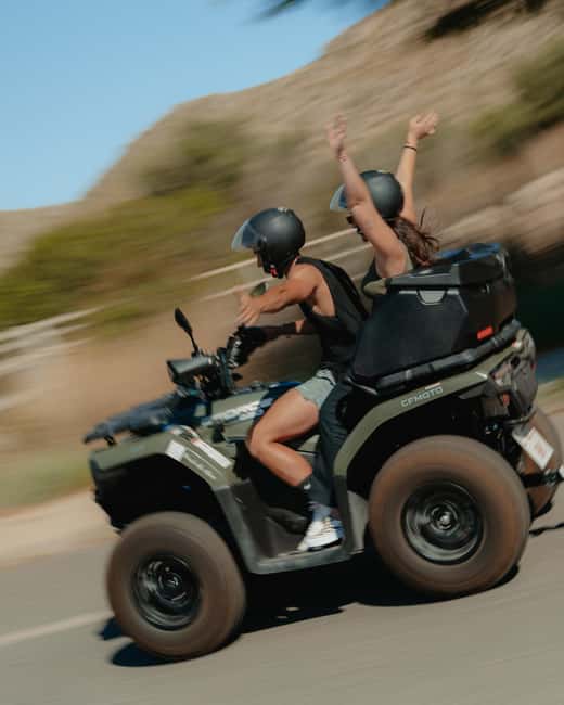 S'illot island quad tour - S’Illot beach: snorkeling, swimming, and an easy sea break