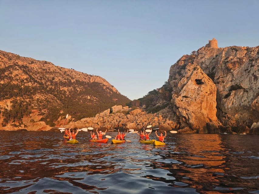 Sant Elm: Guided Kayak Sunset Tour with Picnic in a Cove - Should you book this Sant Elm sunset kayak with picnic?