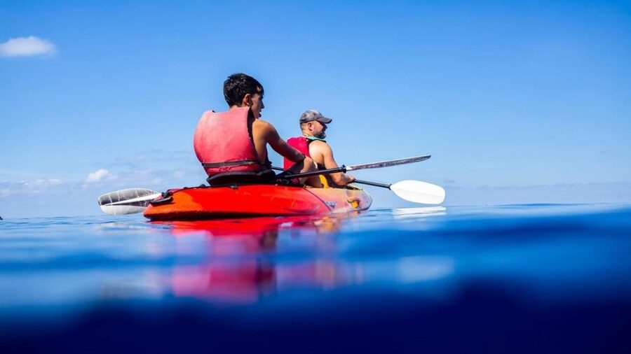 Sant Elm: Guided kayak tour to the island Dragonera - Swimming and snorkelling break: what you get and how to enjoy it