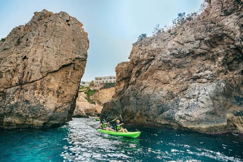 Santa Ponsa: Marine Reserve Kayak Tour - The pre-paddle safety briefing: where beginners feel safe