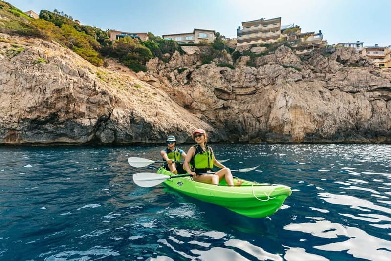 Santa Ponsa: Marine Reserve Kayak Tour - Santa Ponsa reset: break time and getting back to your hotel