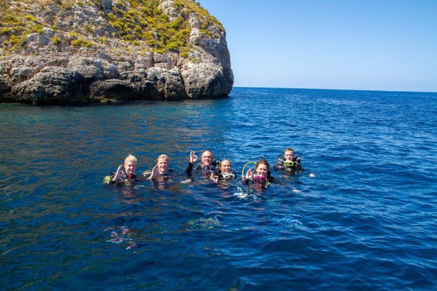 Santa Ponsa: Try Scuba Diving in a Marine Reserve - Shallow water exercises: breathing and equalizing without panic