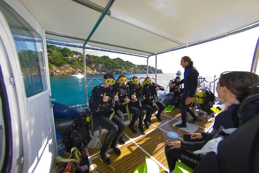 Santa Ponsa: Try Scuba Diving in a Marine Reserve - Break time back in Santa Ponsa and then the return ride