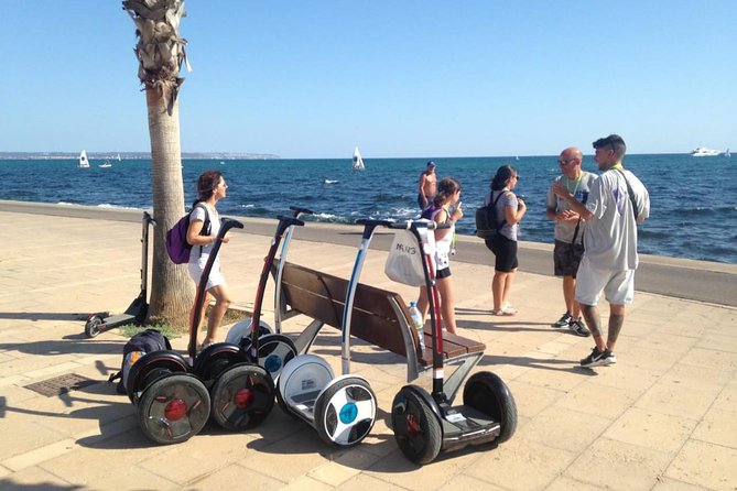 Segway Tour 1 Hour in Palma - Getting Set Up: Helmet, Training, and English Commentary