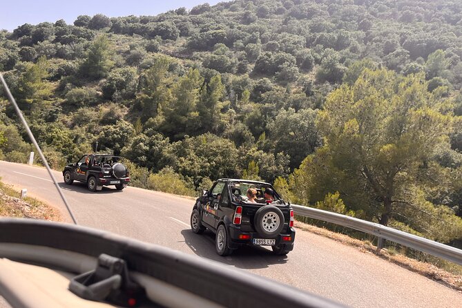 Self Drive 4x4 Off Road Jeepsafari Tour Mallorca - Palma area rough-terrain driving and the payoff views along the way