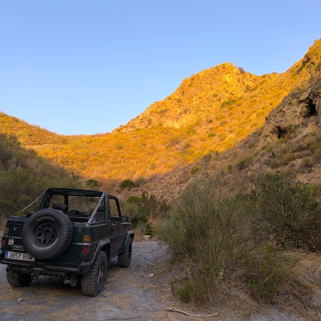Sierra Cabrera Mountain's Jeep Tour - Mojacar, Turre, Los Gallardos - 500-year-old ruins, legends, and that extraordinary church