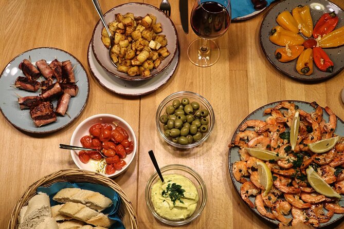 Spanish Cooking Class Palma meals+drinks 7 dishes Full meals - Palma cooking class with Mercat de S’olivar and a true full meal