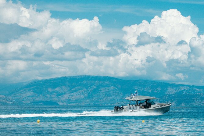 Sunset Cruise on Luxury Speed Boat - Snacks, drinks, snorkeling gear, towels, and a Bluetooth speaker