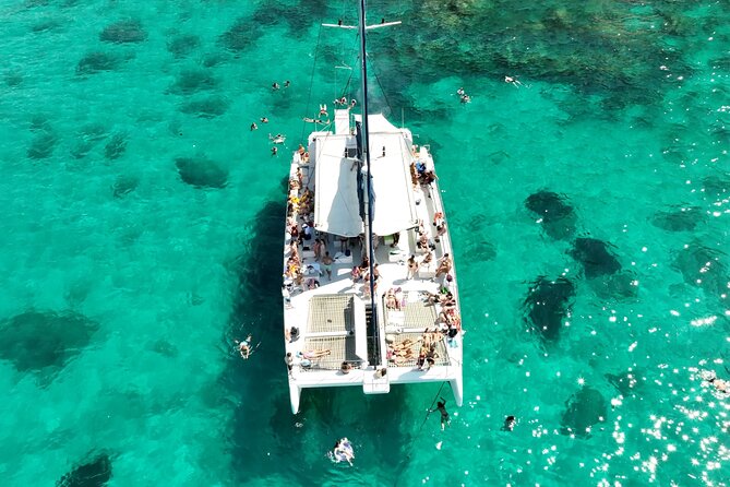 Sunset Sailing Catamaran with BBQ along the Coasts of Mallorca - The Mediterranean swim, plus the snorkeling gear reality check